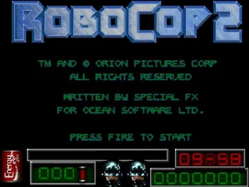 RoboCop 2_Disk1 screen shot title